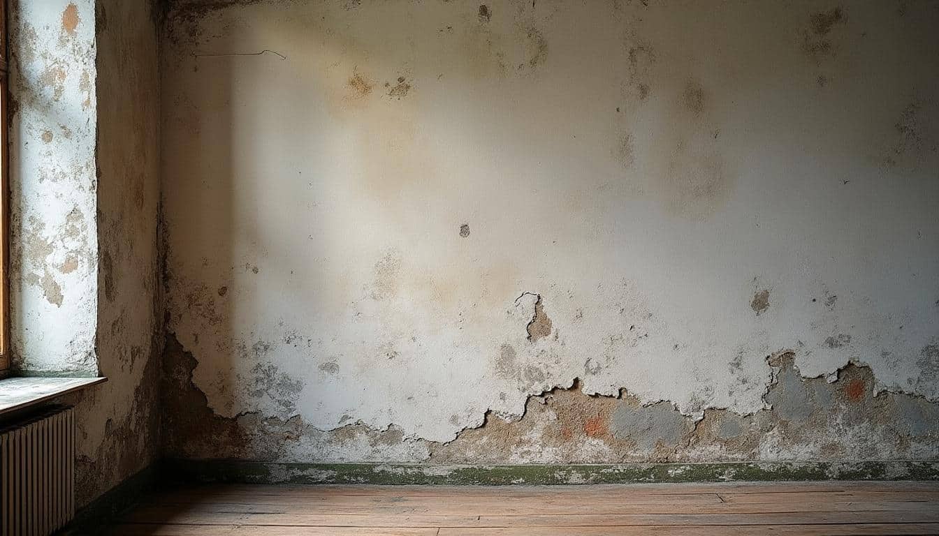 Comment traiter l’humidité persistante sur une plinthe mur