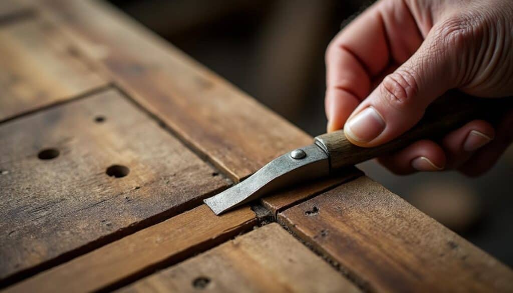 Réglage et affûtage de la lame d’un rabot en menuiserie
