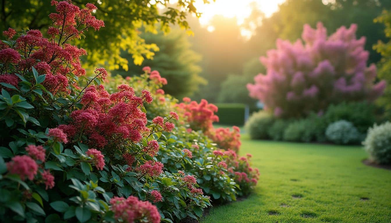 Composer un massif d'arbustes aux couleurs harmonieuses chez soi