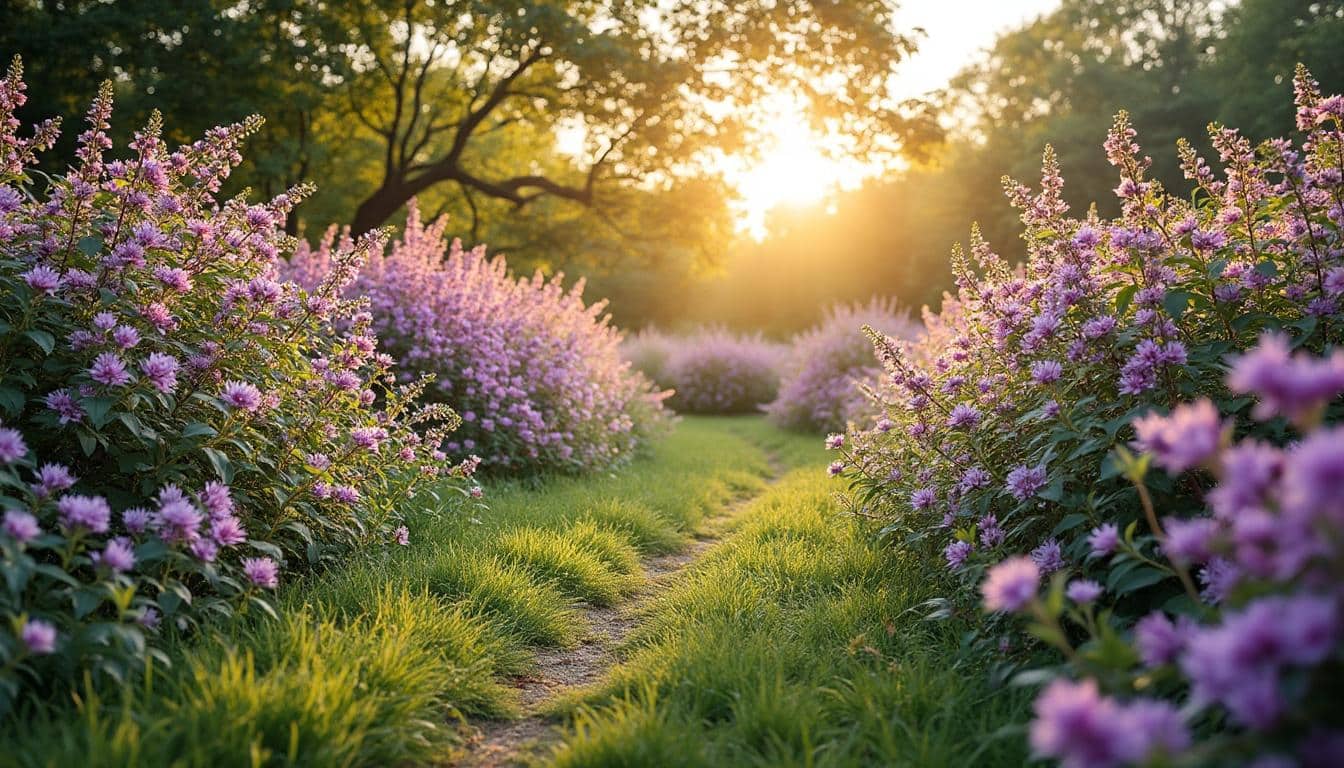 Quelles fleurs choisir pour un massif d'arbustes à longue floraison ?