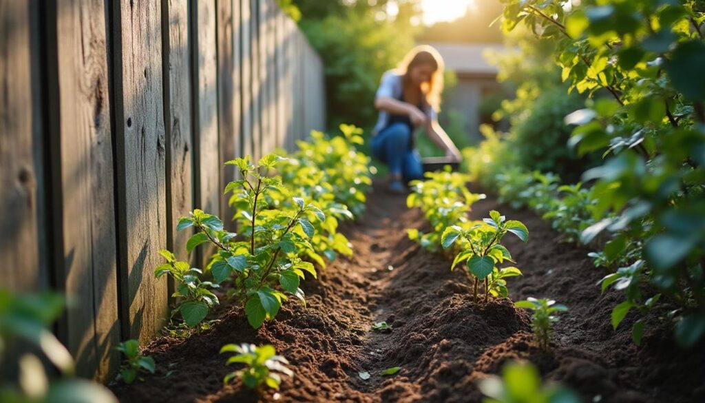 Conseils pour planter des arbustes le long d'une palissade de jardin