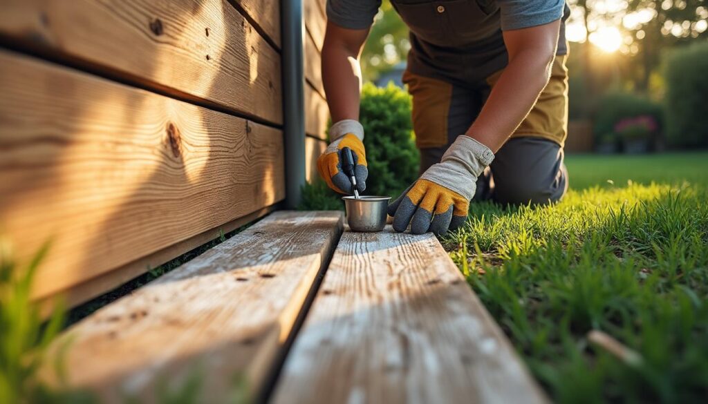 Comment entretenir le bois extérieur de sa palissade de jardin