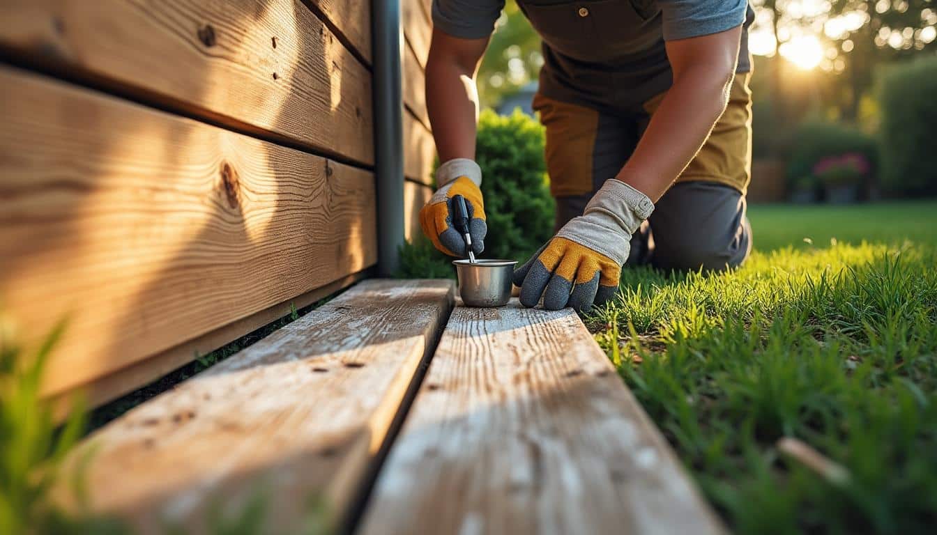 Comment entretenir le bois extérieur de sa palissade de jardin
