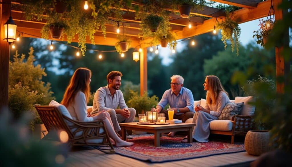 Des idées originales pour décorer l’extérieur autour de votre pergola terrasse