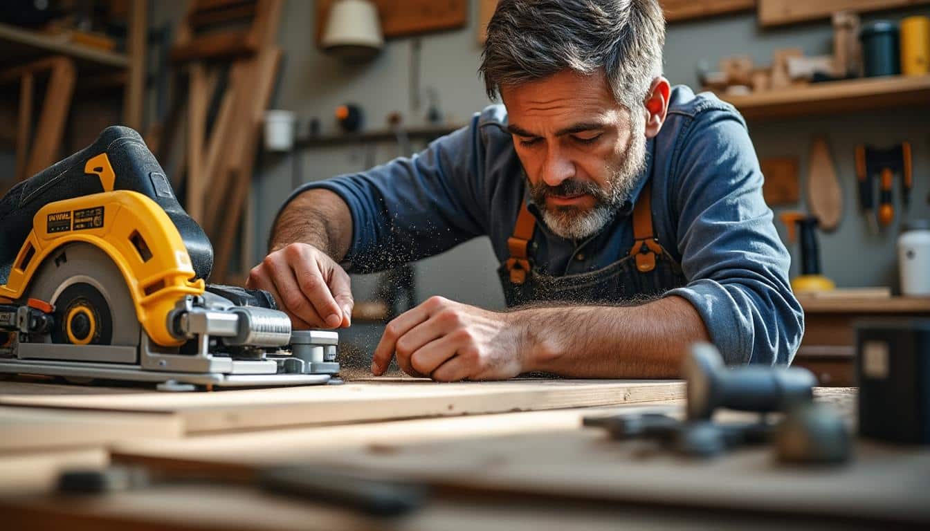 Illustration: Comment les caractéristiques techniques influencent-elles la qualité de coupe avec une scie sur table Dewalt ?