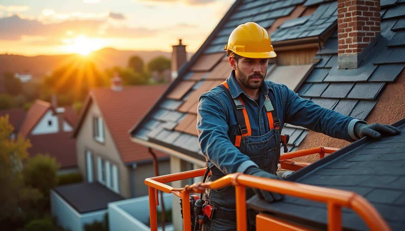 Illustration: Comprendre l’utilité et le fonctionnement de la location d’un élévateur pour toiture