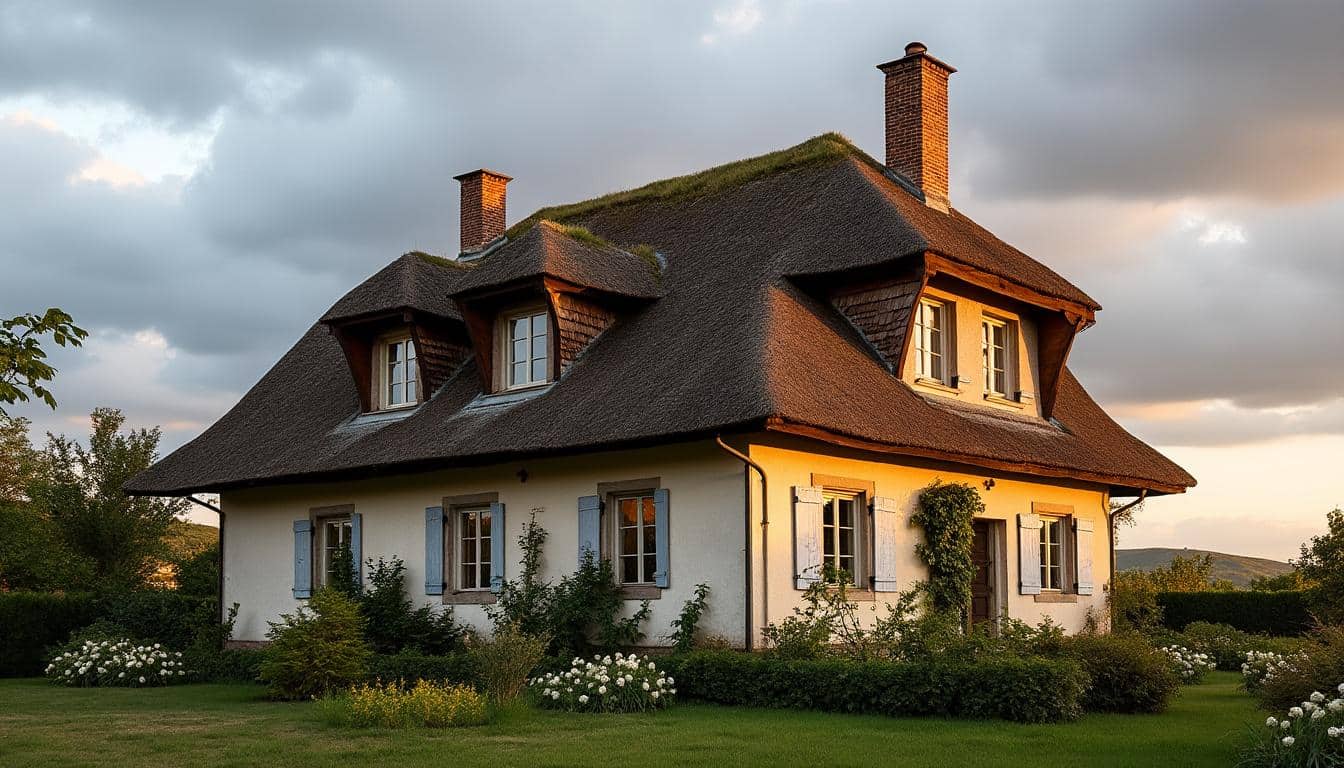 Illustration: Comprendre la structure et les particularités d’une maison à toiture 4 pans