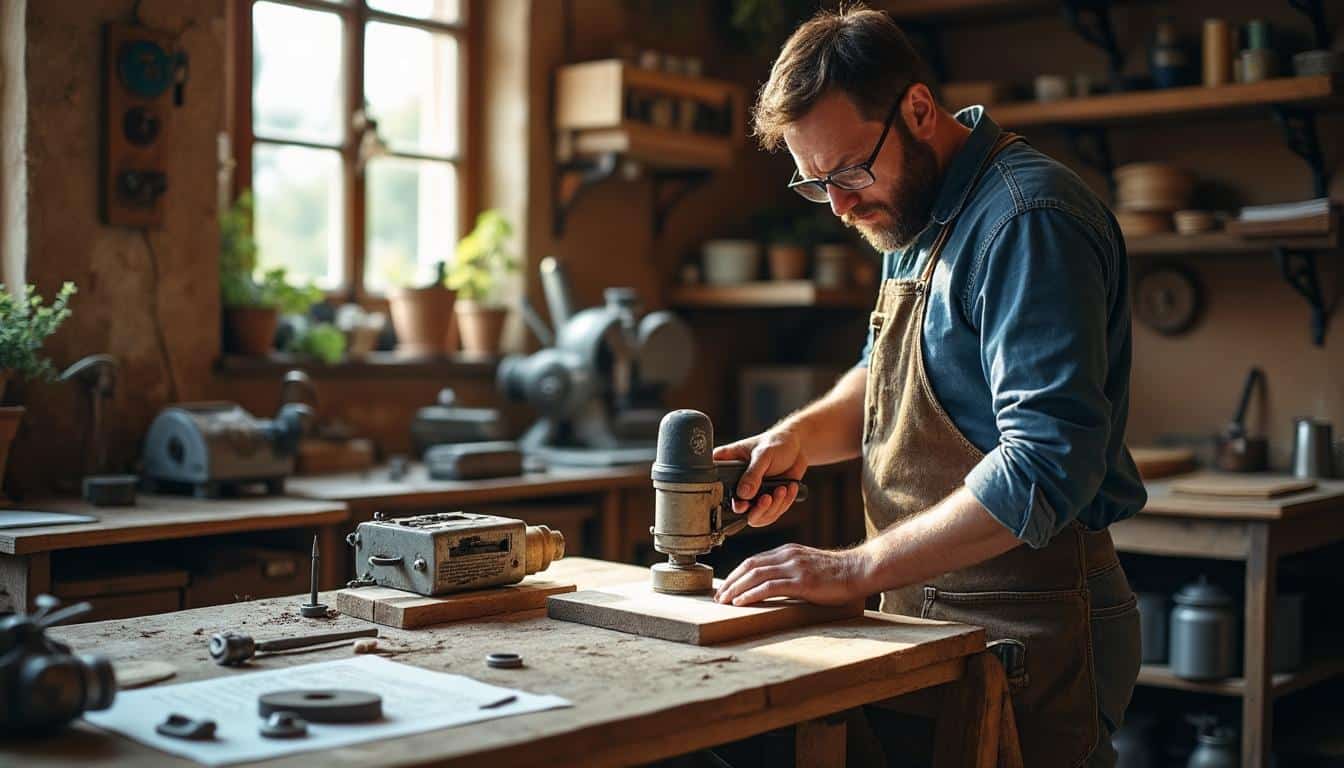 Illustration: Comprendre la perceuse fraiseuse d’établi : définition et différences clés