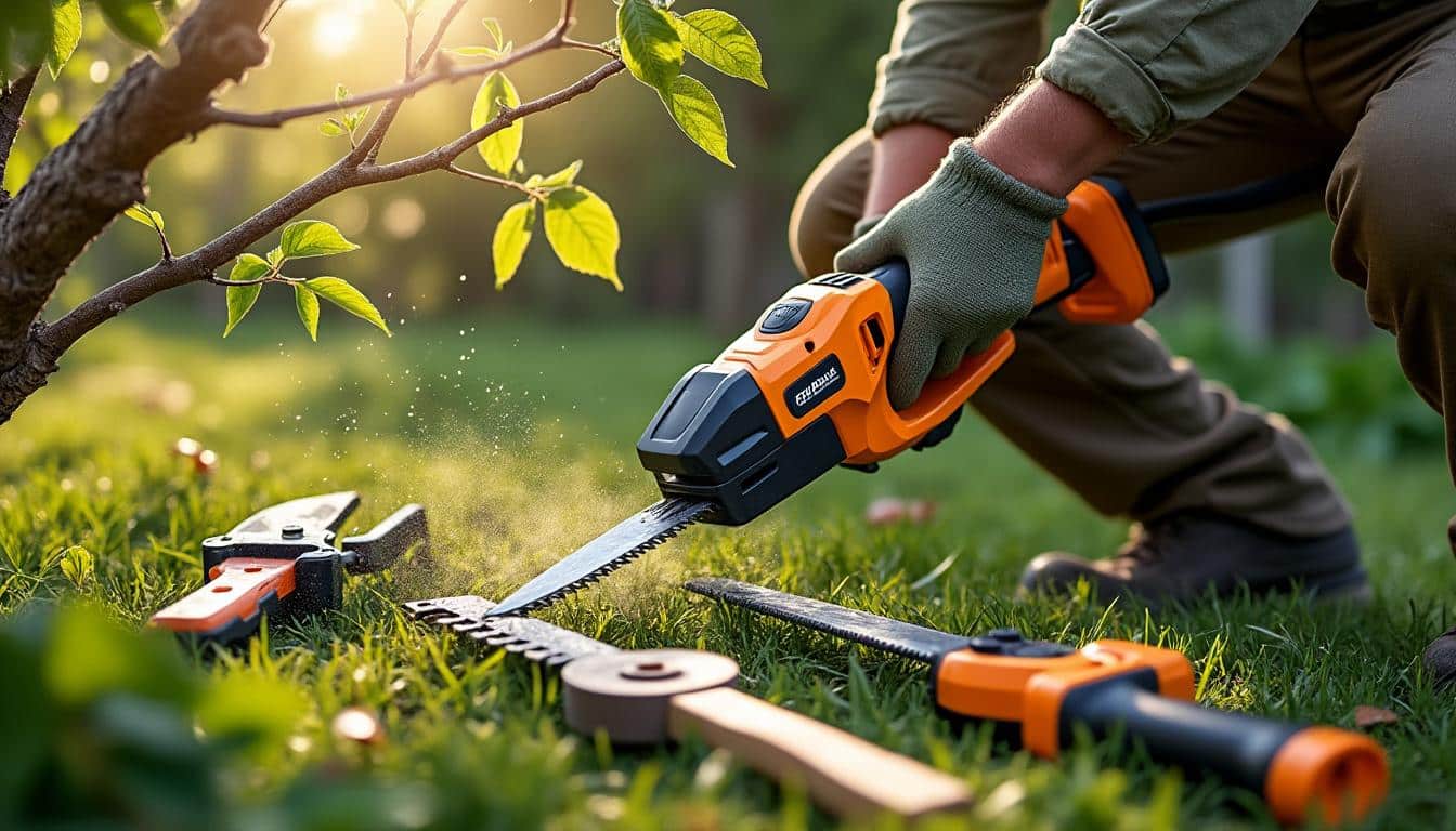 Illustration: Pourquoi la scie branche électrique facilite-t-elle la coupe comparée aux outils classiques ?