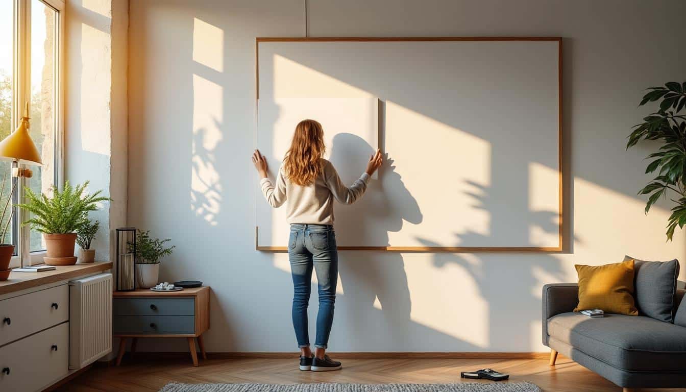 Illustration: Choisir le meilleur emplacement sur le mur pour valoriser votre cadre