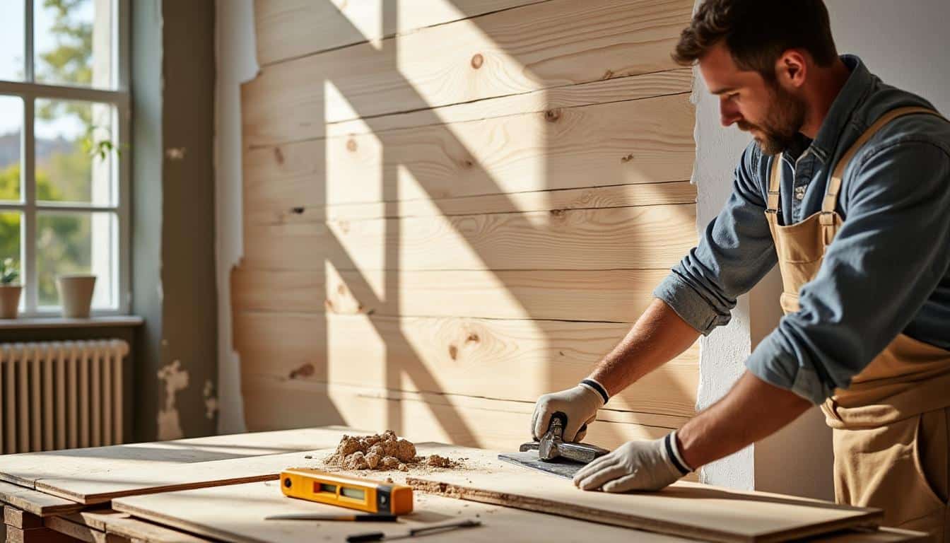 Illustration: Pourquoi choisir le lambris mural pour habiller vos murs ?