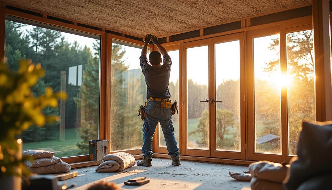 Illustration: Comprendre l’isolation et les matériaux adaptés à la véranda