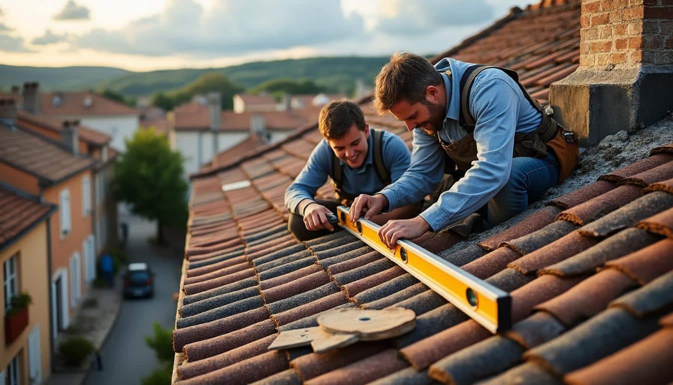 Illustration: Comprendre le calcul et les normes de la pente pour une toiture en tuiles canal