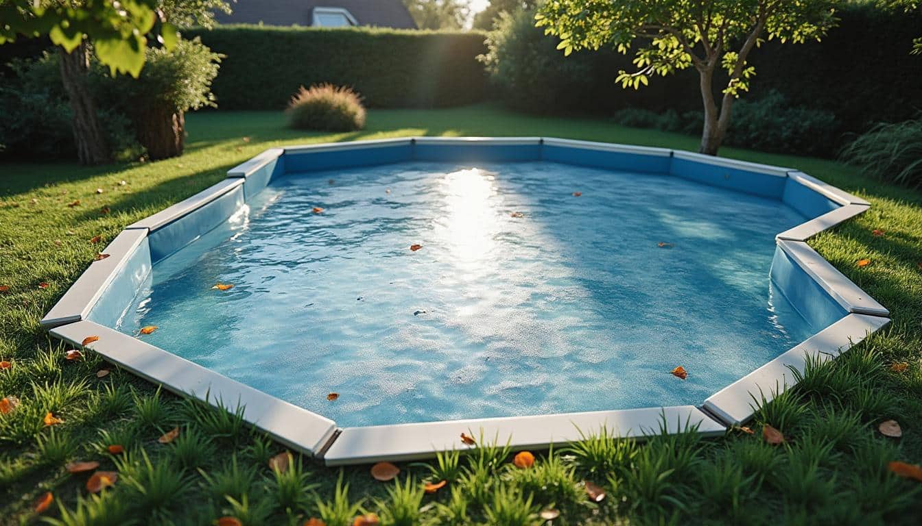 Bâche piscine hors sol octogonale : guide pour choisir la meilleure couverture