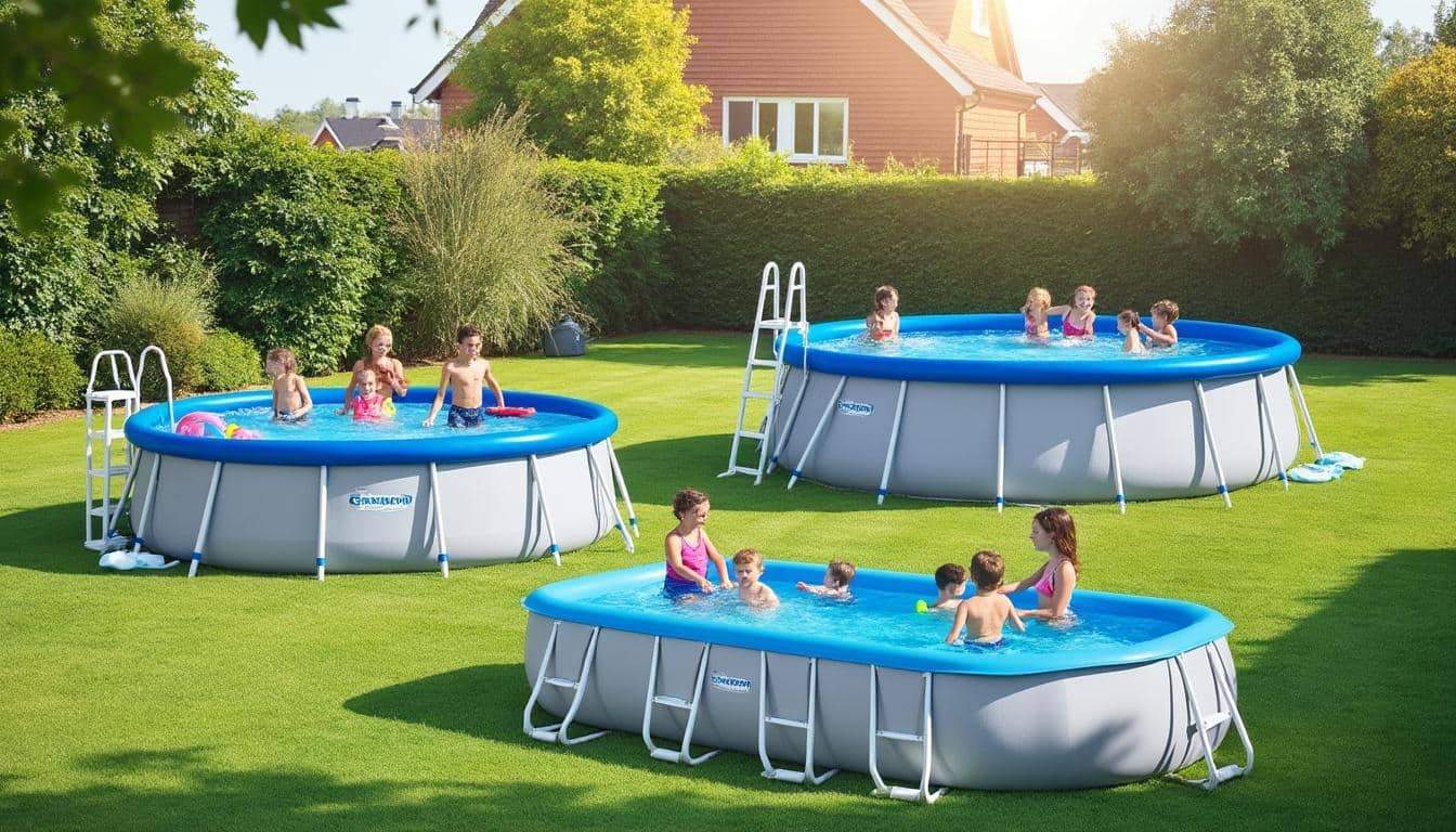 Illustration: Découvrez les structures variées pour votre piscine hors sol Bestway