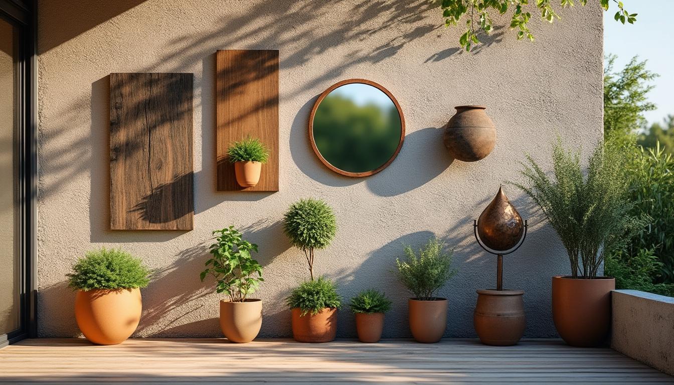 Illustration: Comprendre la décoration murale adaptée aux espaces extérieurs