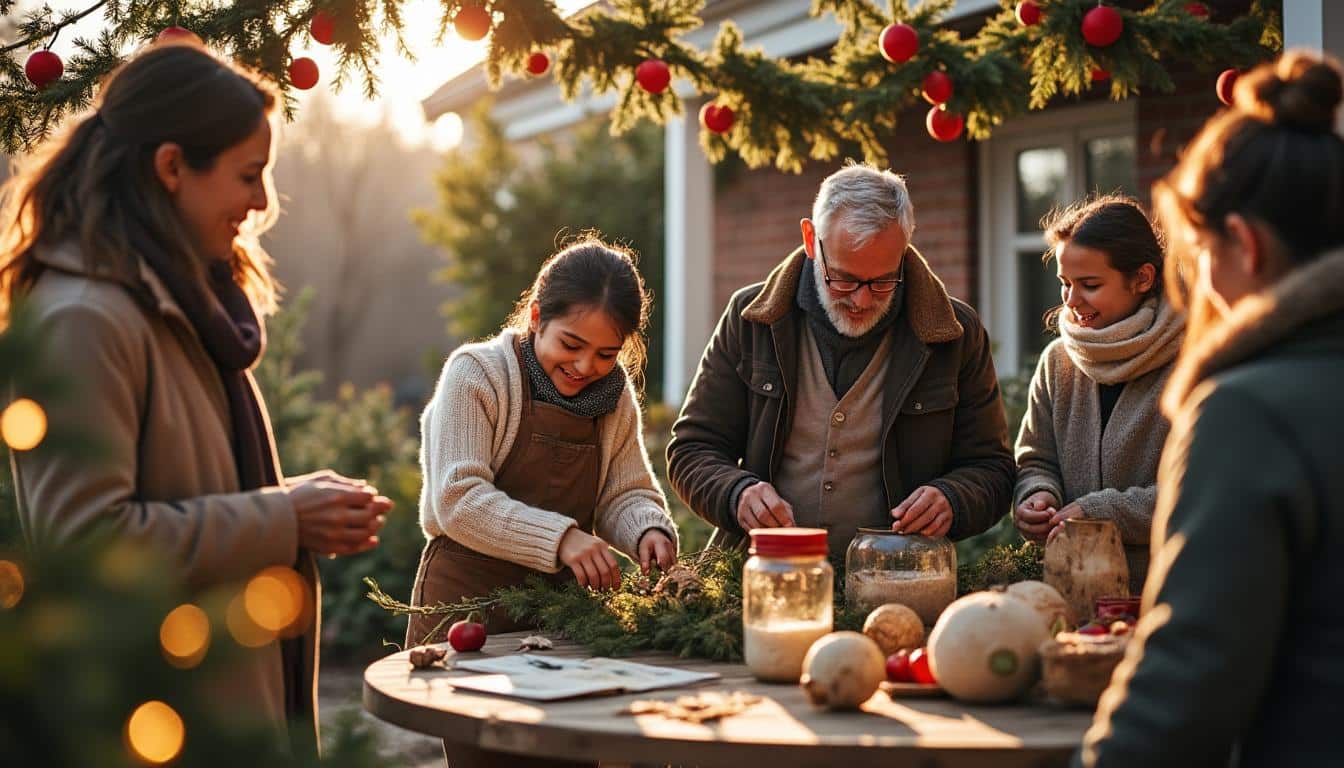 Illustration: Pourquoi opter pour une décoration artisanale extérieure pendant les fêtes ?