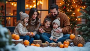 Décoration de Noël extérieur faite main : idées créatives et durables