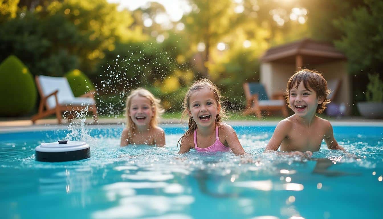 Piscine hors sol au sel : entretien facile et baignade confortable