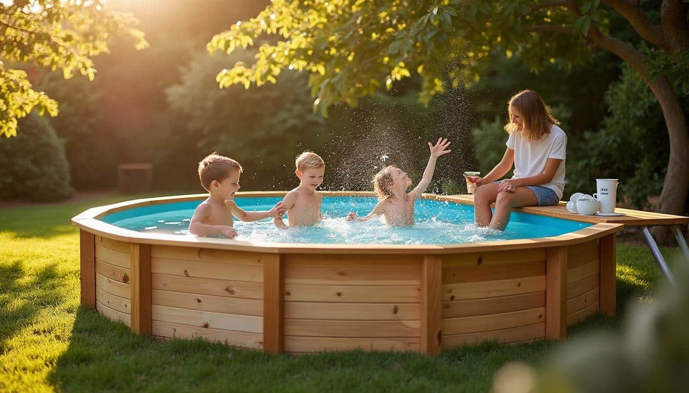 Illustration: Pourquoi choisir une piscine hors sol en bois ? Les atouts à connaître