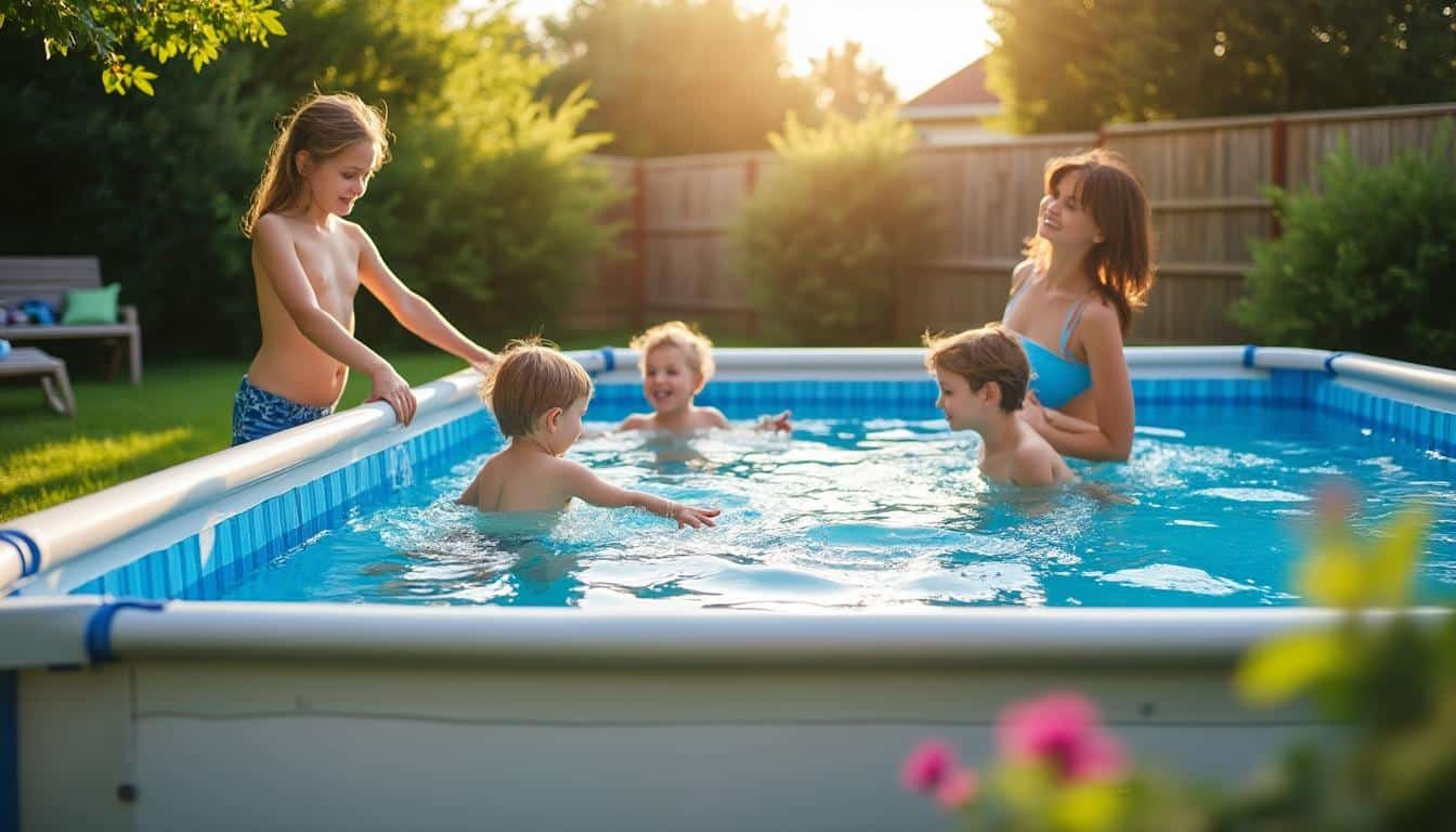 Piscines rectangulaires hors sol : design, choix et installation facile