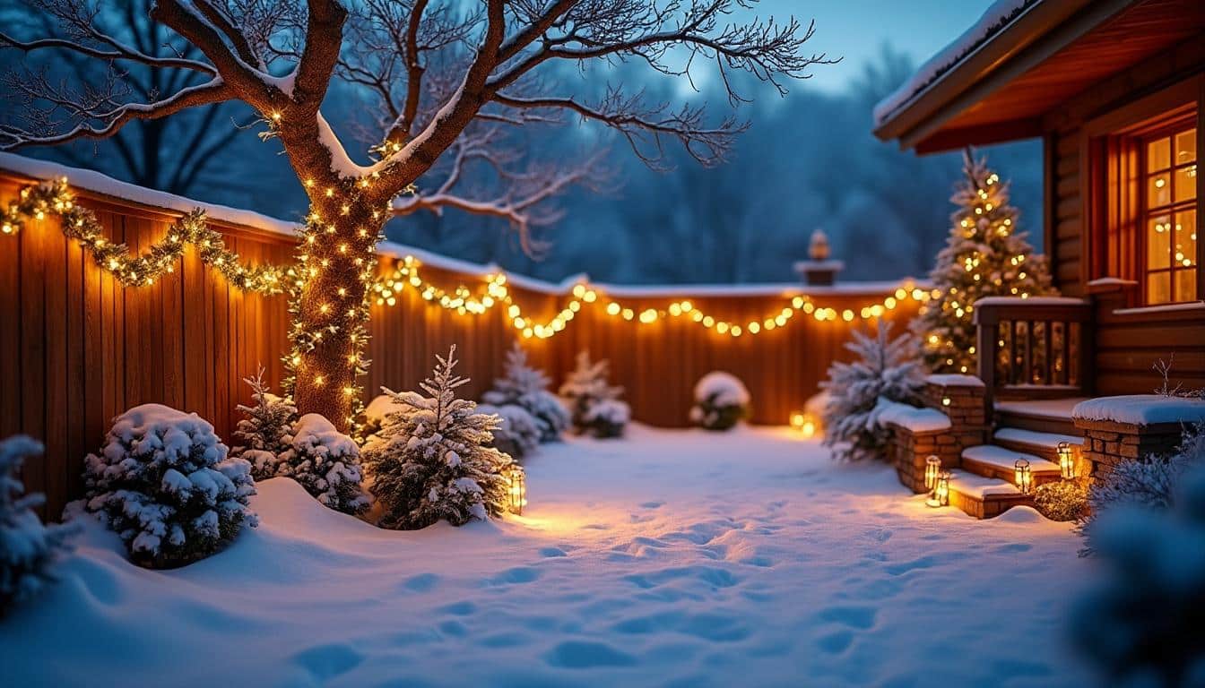 Illustration: Comprendre les ambiances créées par les décors lumineux extérieurs de Noël