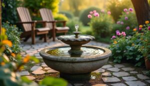 Fontaine de décoration pour extérieur : guide pour un jardin apaisant