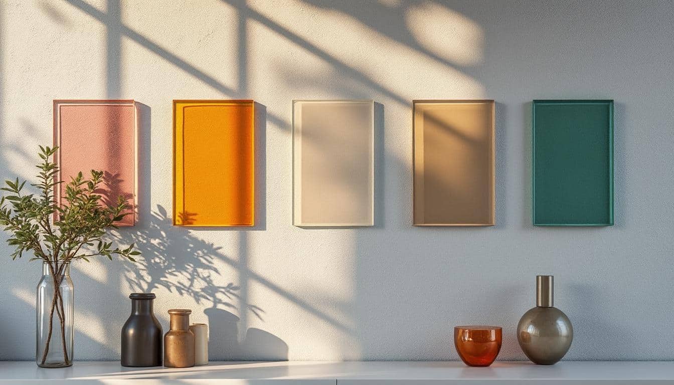 Illustration: Les différents types de verre et leurs caractéristiques pour une applique murale