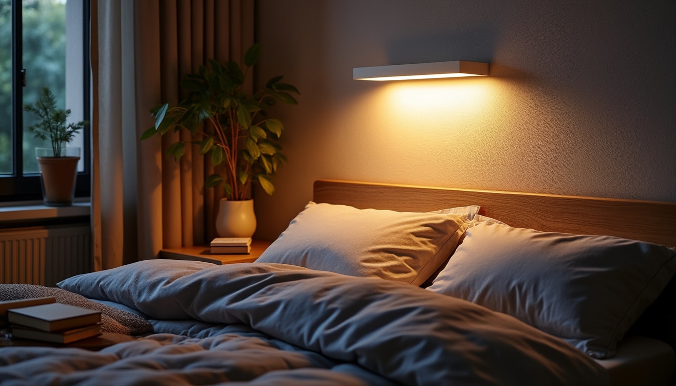 Illustration: Comprendre l’éclairage mural LED adapté à la chambre