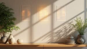 Appliques murales japonaises : lumière zen et design naturel
