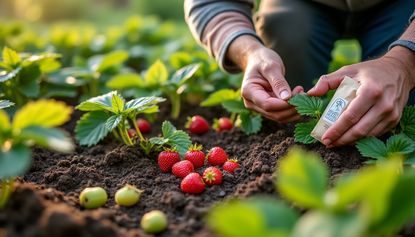Illustration: Comprendre les besoins nutritifs essentiels du fraisier