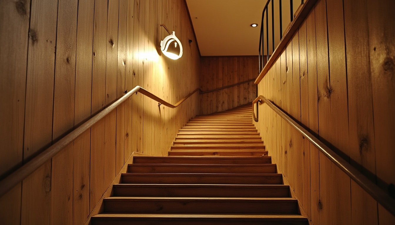 Luminaire applique murale pour escalier : sécurité et design idéal