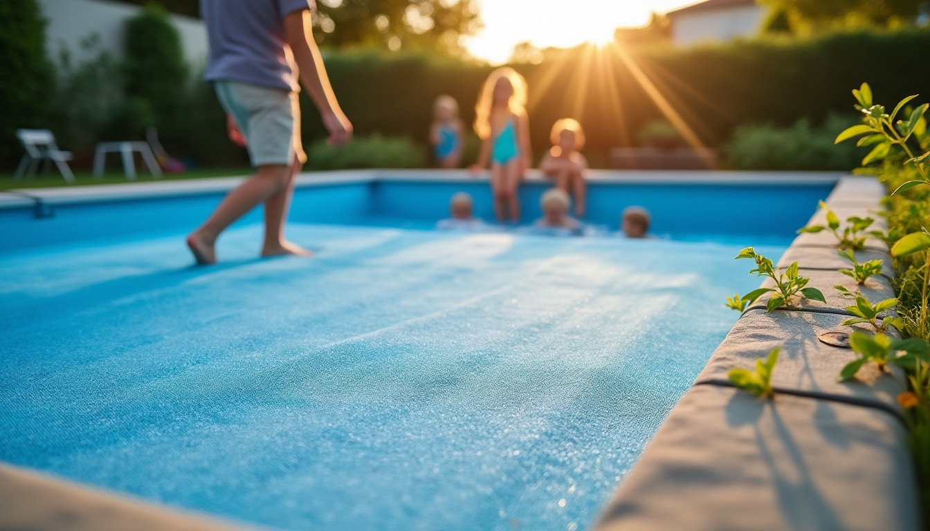 Illustration: Comprendre le rôle du tapis de sol pour la protection de votre piscine
