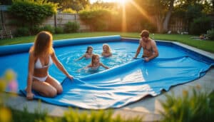 Sol de protection piscine : choisir et poser le tapis idéal
