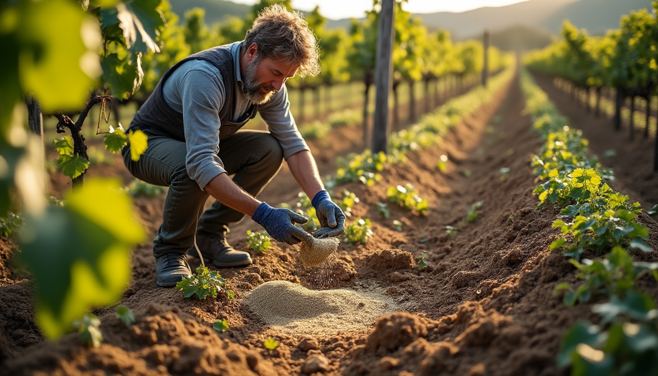 Illustration: Comprendre le rôle essentiel de l’engrais dans la culture de la vigne
