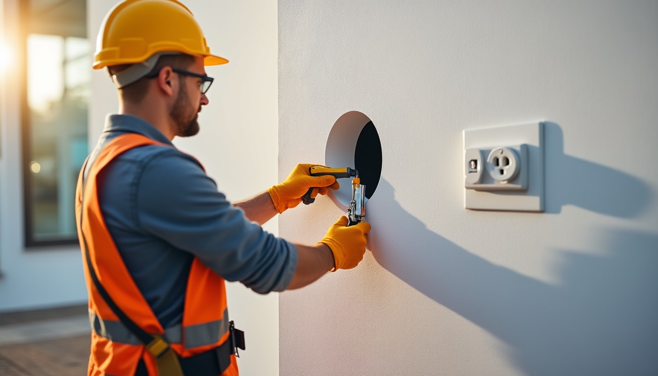 Illustration: Comprendre le diamètre nécessaire pour une prise électrique bien installée