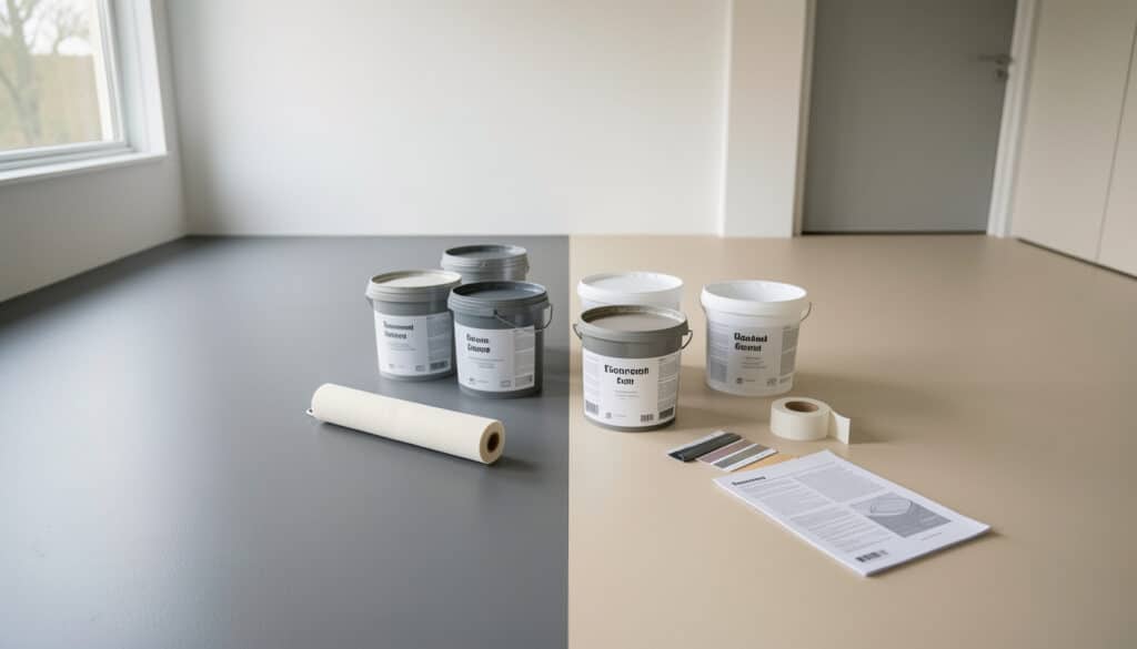 Peinture de sol : bien choisir selon l’usage