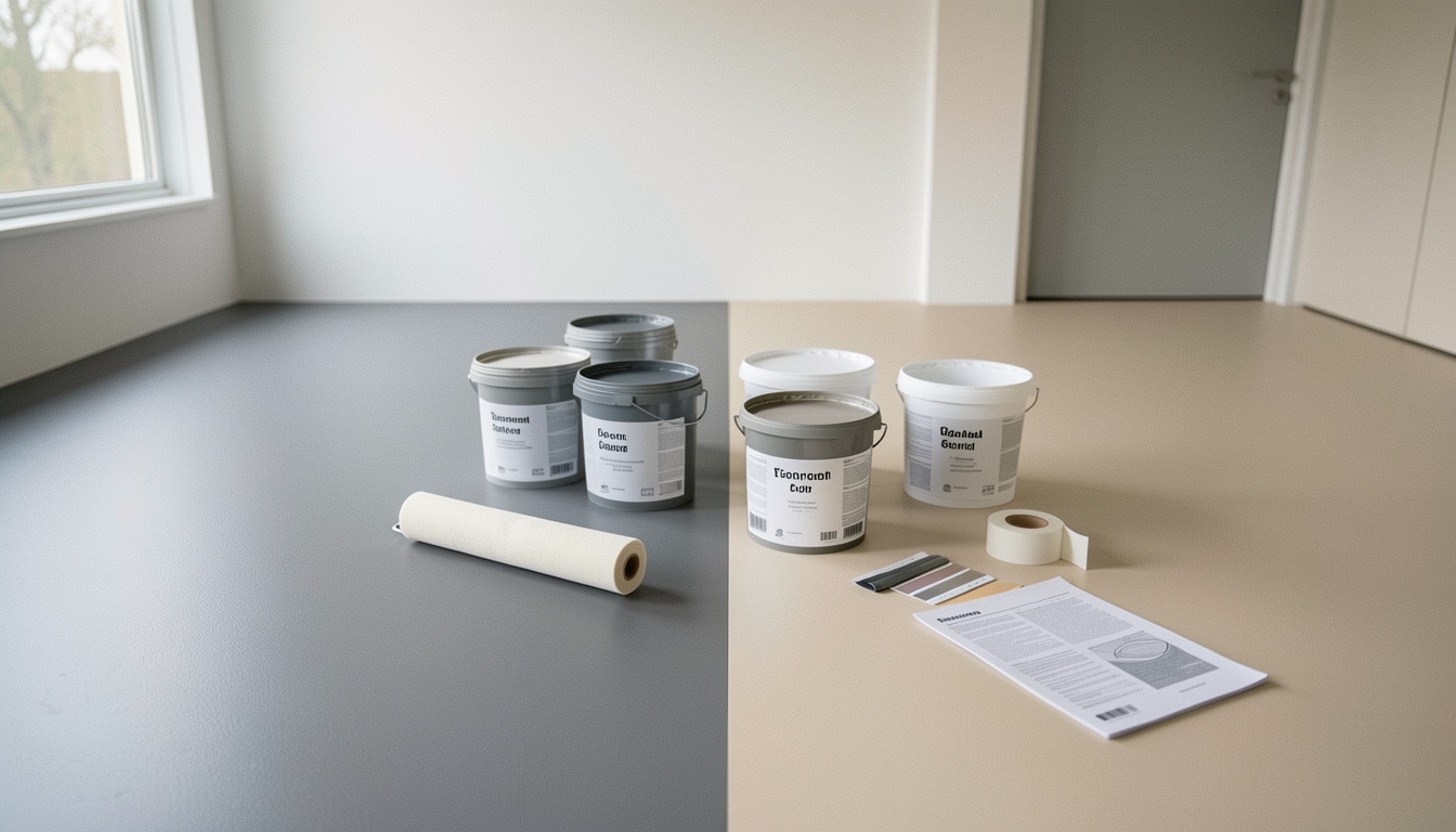 Peinture de sol : bien choisir selon l’usage