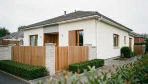 Mur de clôture devant la maison : styles et règles